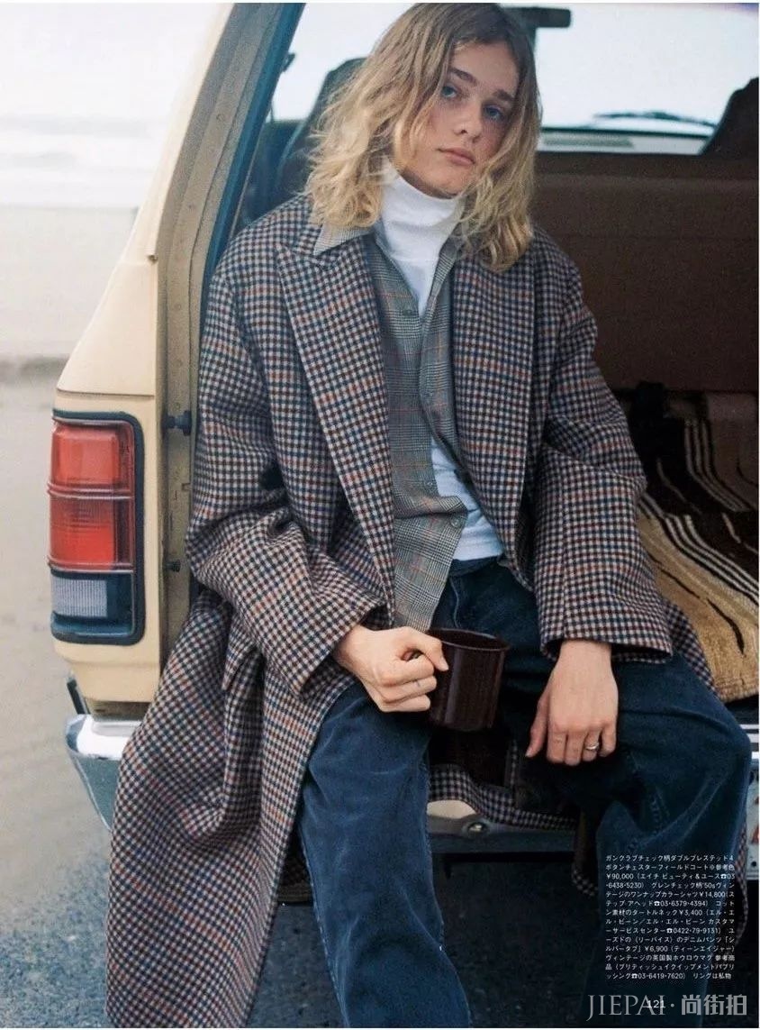 佛系直男程序员格子衬衫穿搭指南!