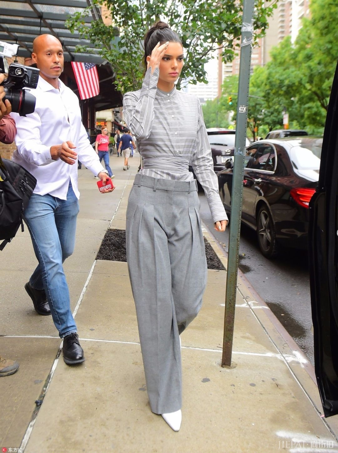 157的石原里美和169的金南珠,都靠这条裤子拉腿?!