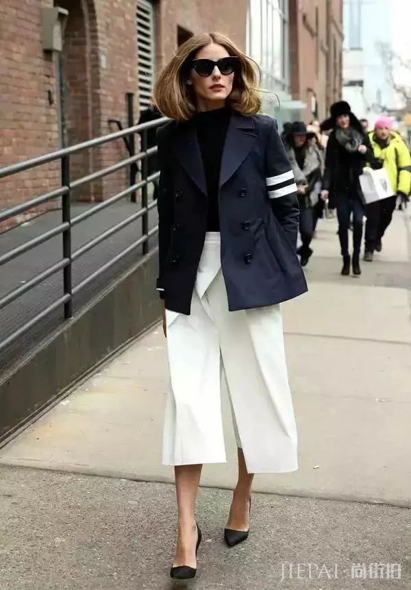 秋冬,大衣+阔腿裤,时髦温暖两不误!