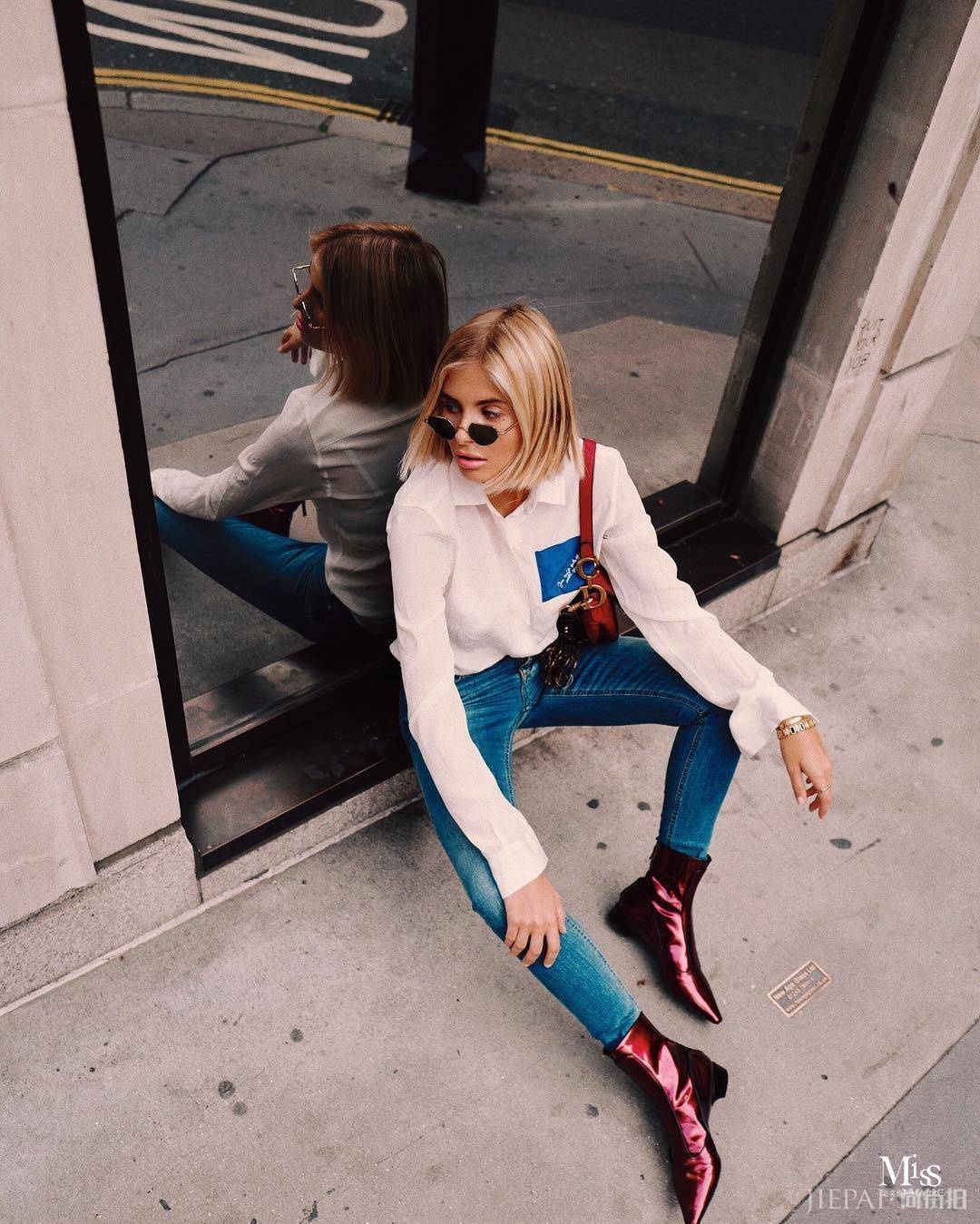 零差评博主Xenia Overdose，教你如何用一件衬衫成就女神范儿