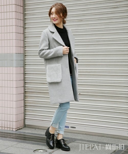 不同顏色大衣外套款式，穿出日系時尚流行