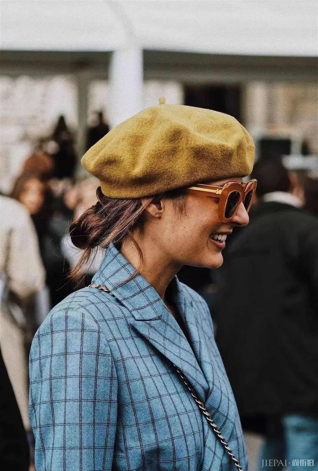 贝雷帽 欧美街头小姐姐必备的时尚单品