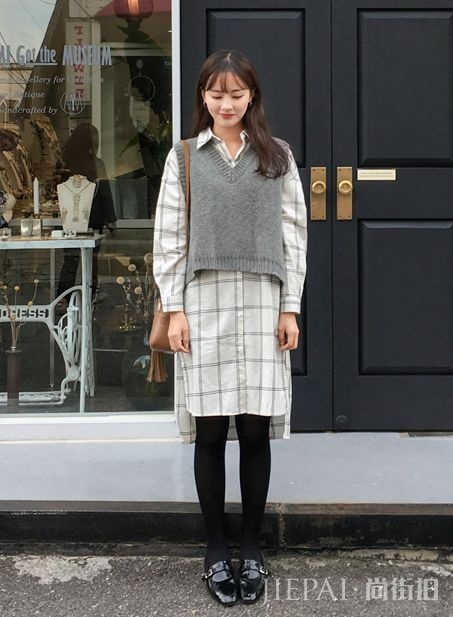 通勤必备の3类单品 25套配色自然清新的韩系淑女风穿搭