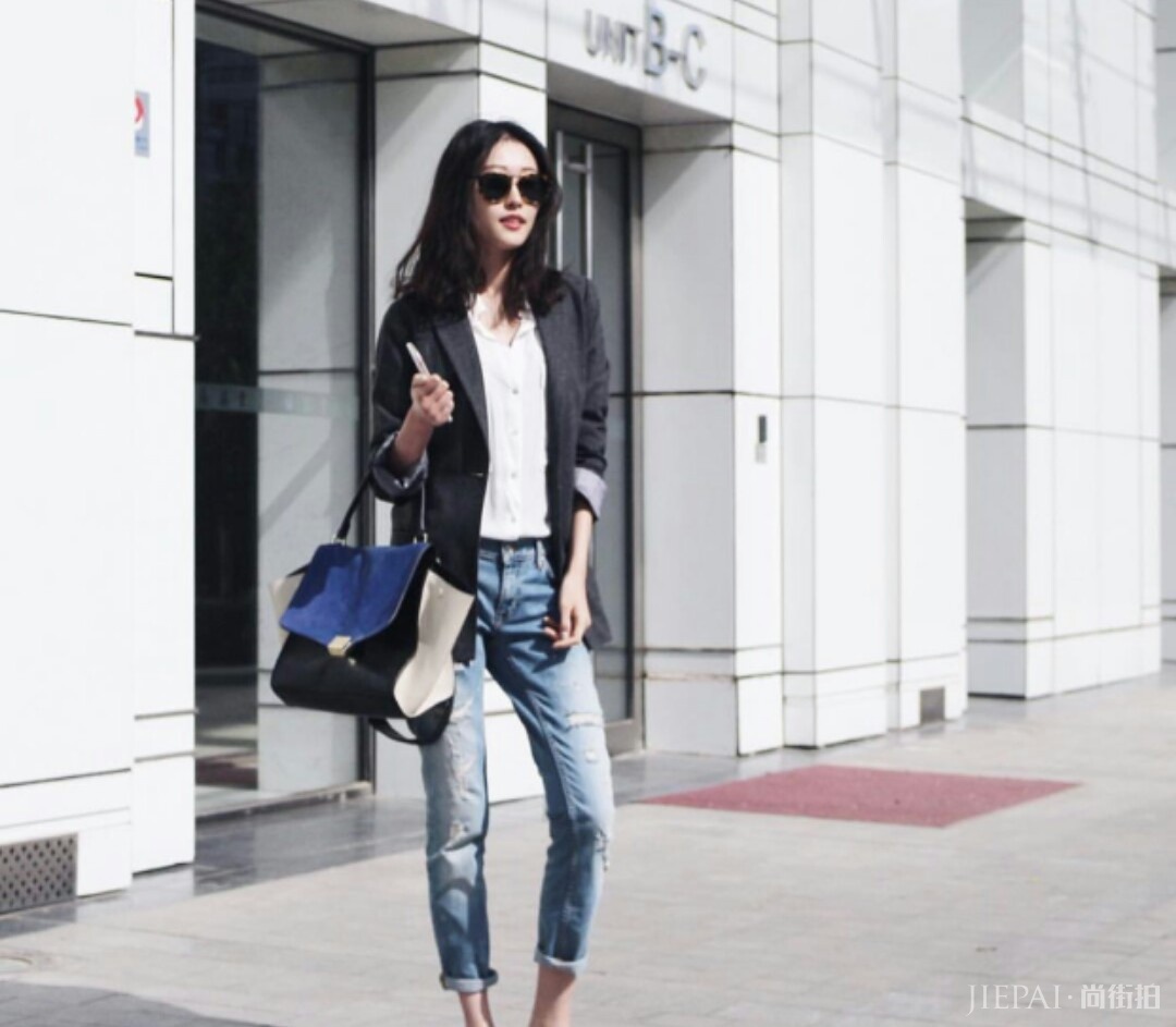 一件西装外套,满足你成为大哥女人的小愿望