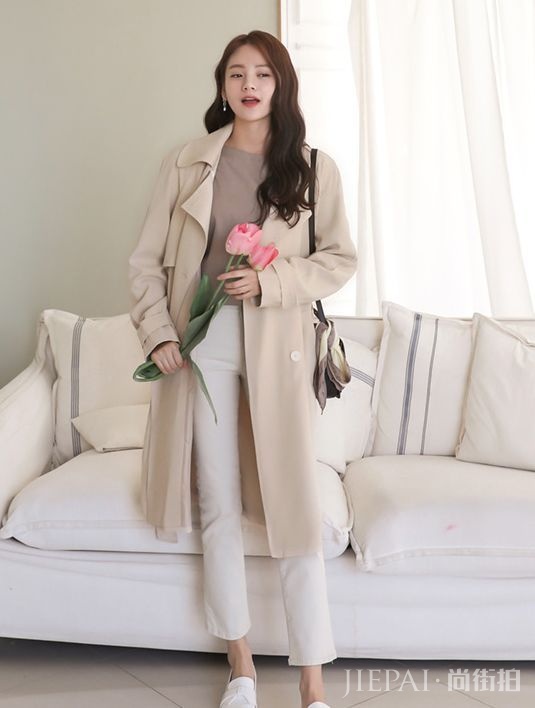 通勤必备の3类单品 25套配色自然清新的韩系淑女风穿搭