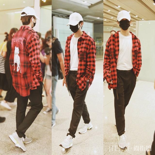佛系直男程序员格子衬衫穿搭指南!
