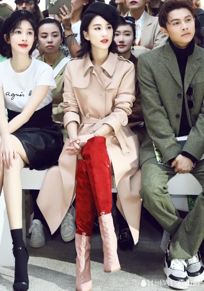 比起宋茜黄圣依的贝雷帽，林允儿的“高级”感还差那么一丢丢！