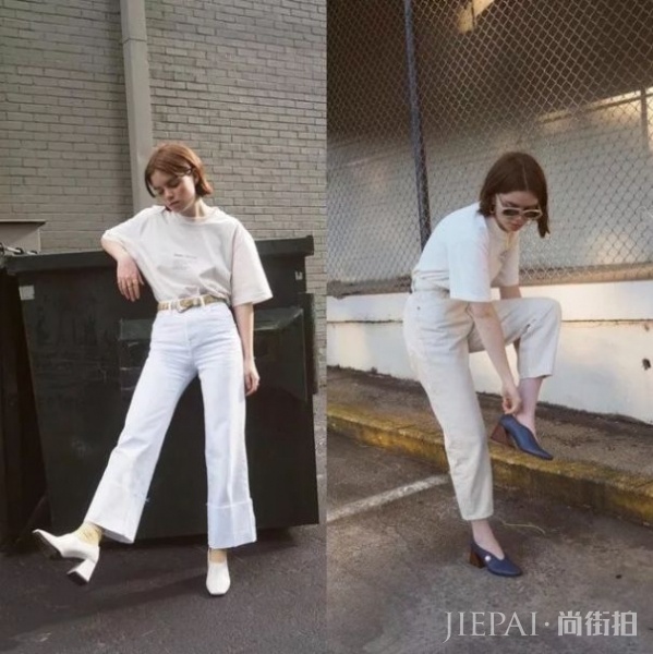 白裤子成为雷区排行榜的第一名，但秋天白裤子如何正确搭配呢？