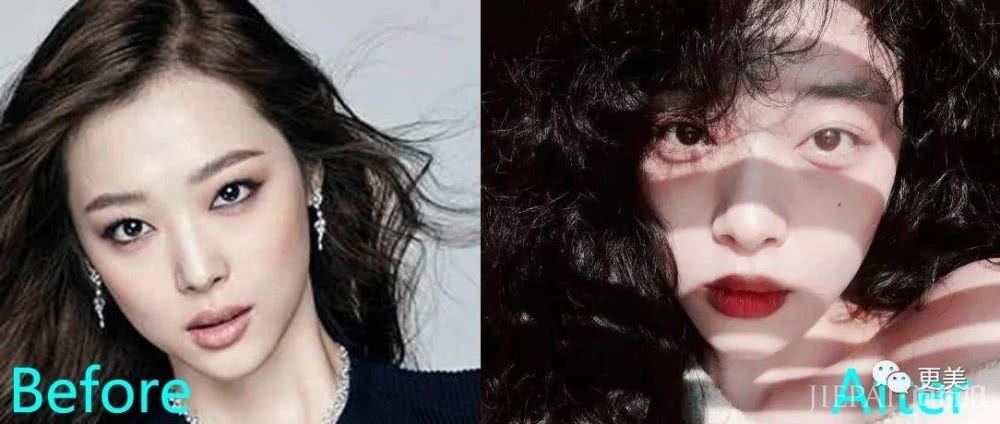 崔雪莉这是什么情况？?这次的造型翻车了...