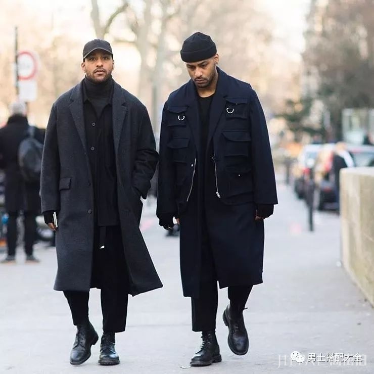 潮男看过来 用万年不淘汰的黑色单品来拯救你的秋冬穿搭