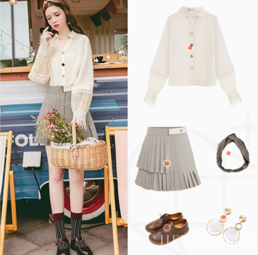 法式优雅穿搭推荐，浪漫而知性~