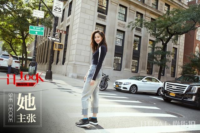 张钧甯运动混搭风 竟让秋天变得如此轻盈