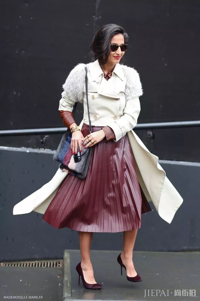 冬季红色色,酒红色,穿对真的好看爆了!!