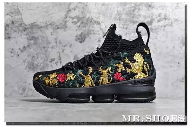 霸气奢华!Nike Lebron XV Perf x Kith 詹姆斯1