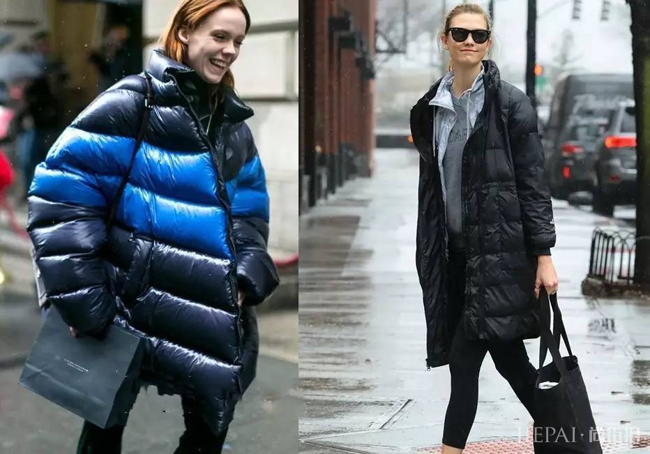 羽绒服这样穿显瘦又时髦！厉害了！