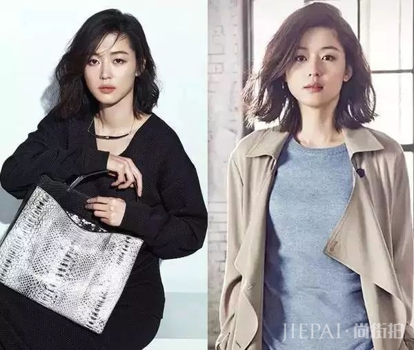 头发不要太长，留个齐肩短发，清爽又漂亮！