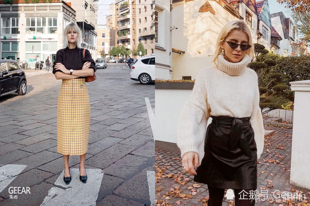 向穿搭达人学习这个小技巧，针织毛衣还有这些时髦的新穿法