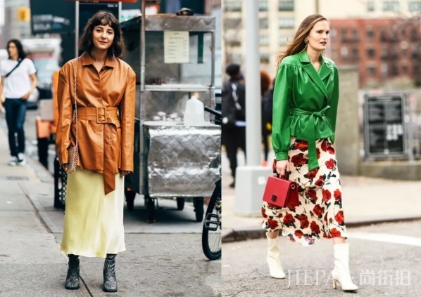 寒风刺骨的冬天怎么穿裙子好看!