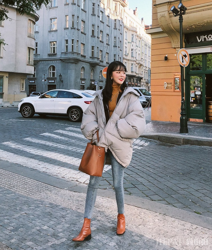 羽绒服4种穿搭技巧让你穿出仙女范