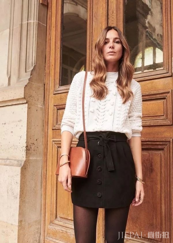 大衣都配短靴，超美！