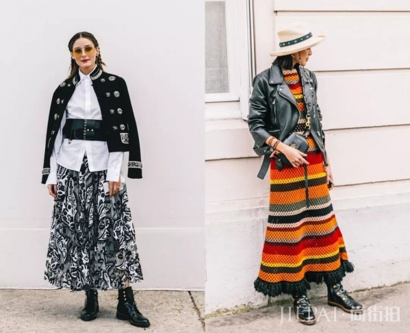 寒风刺骨的冬天怎么穿裙子好看!