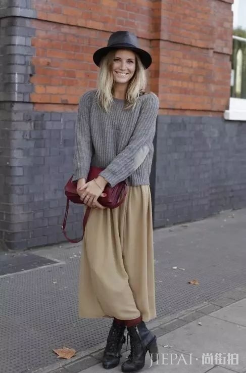 针织衫时髦起来，卫衣都得靠边站！6种搭配让你美出天际！