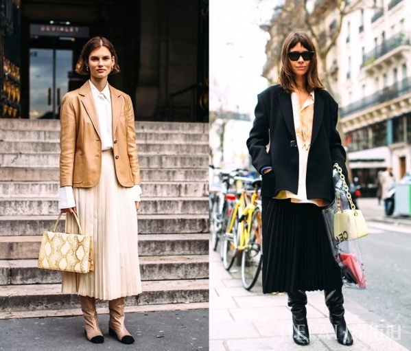 寒风刺骨的冬天怎么穿裙子好看!