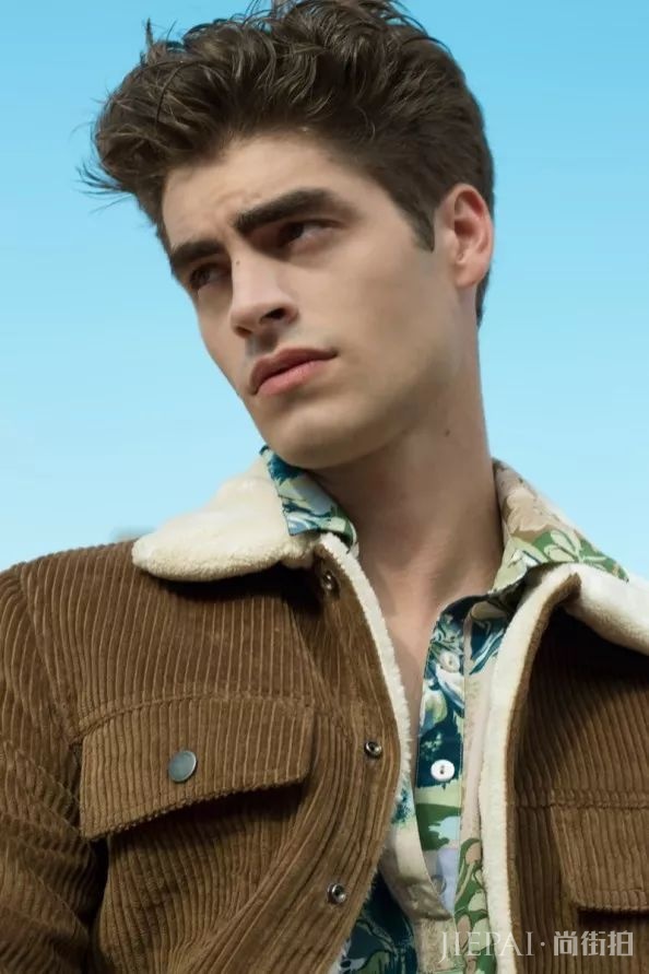 比利时男模Dennis Van Steenwinkel，他的眉毛真的太美了！