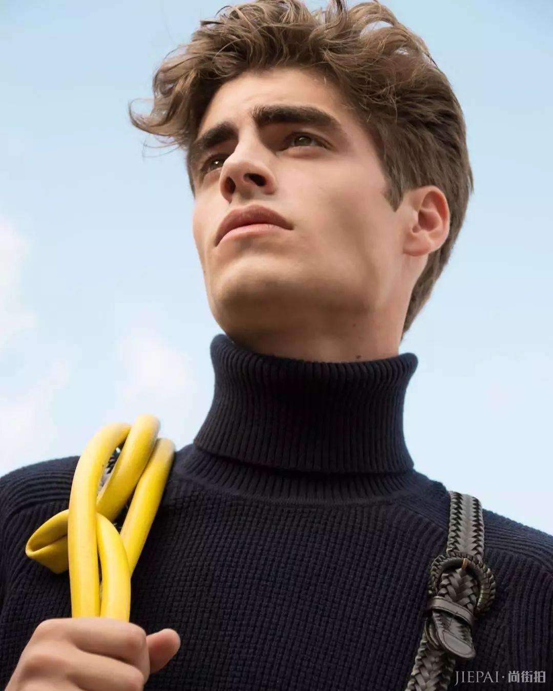 比利时男模Dennis Van Steenwinkel，他的眉毛真的太美了！