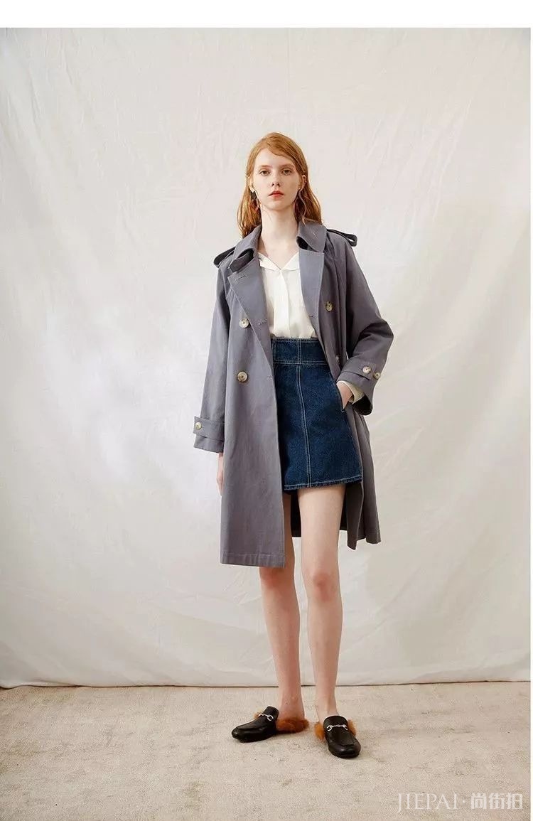 风衣配裙子，这样穿最美最高级！