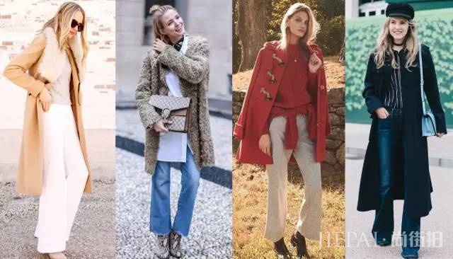 冬天长外套+阔腿裤必火，好看哭了！！！