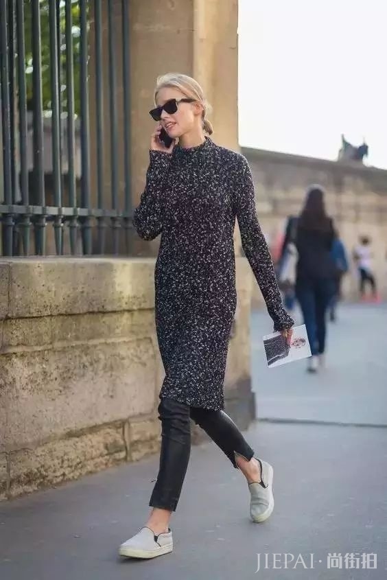 毛衣搭配长裙,打造秋冬优雅时尚!