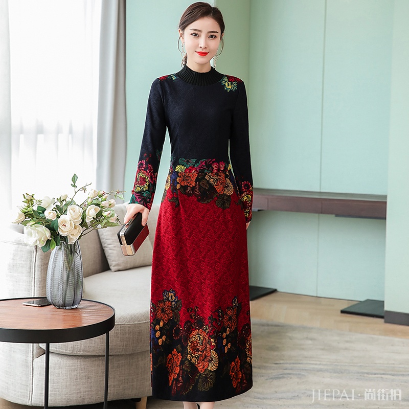 冬天这几款冬裙遮肉显瘦,款款洋气