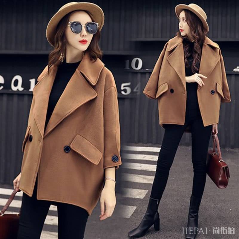 短呢大衣才是秋冬百搭款,小个子女生也能轻松穿出时髦感