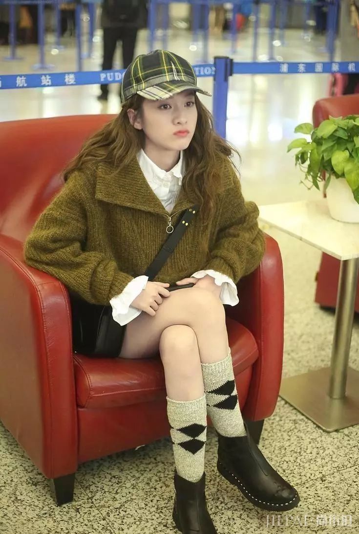 衬衫+针织衫叠穿美翻了！！