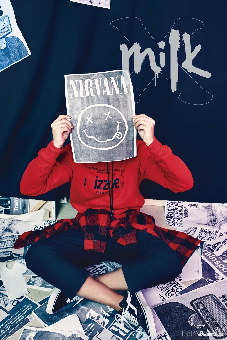 许魏洲连登内地+港版《MiLK》11月刊封面