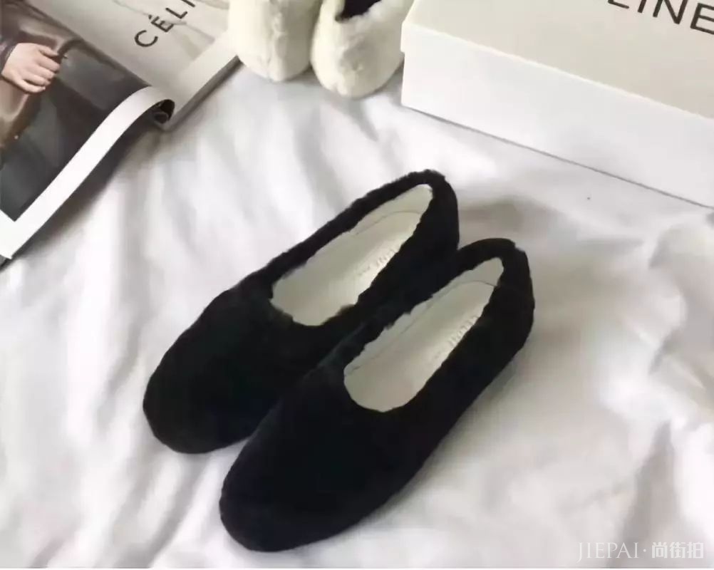 确认过气温!2018冬天是毛毛鞋的天下