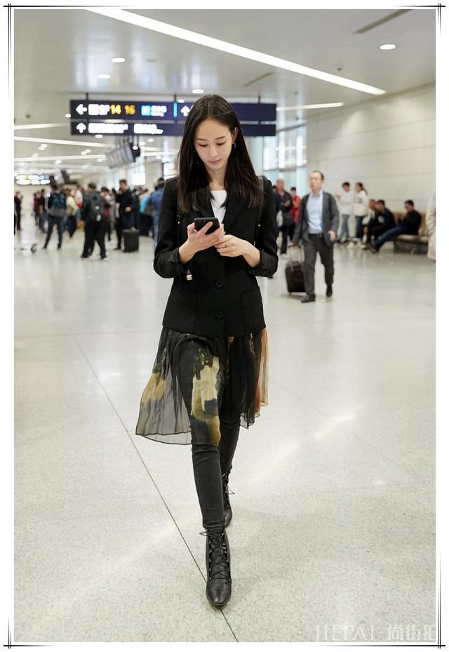 张钧甯和宋佳裙子里穿长裤,解锁了新潮流吗!