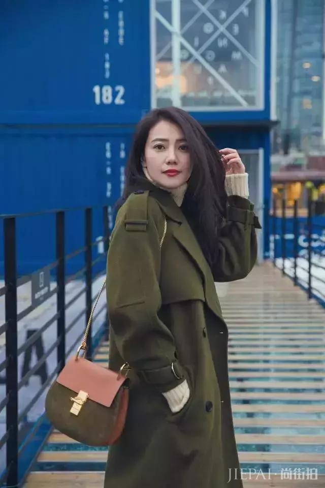 高圆圆30套秋冬Look，你也可以穿出女神范！