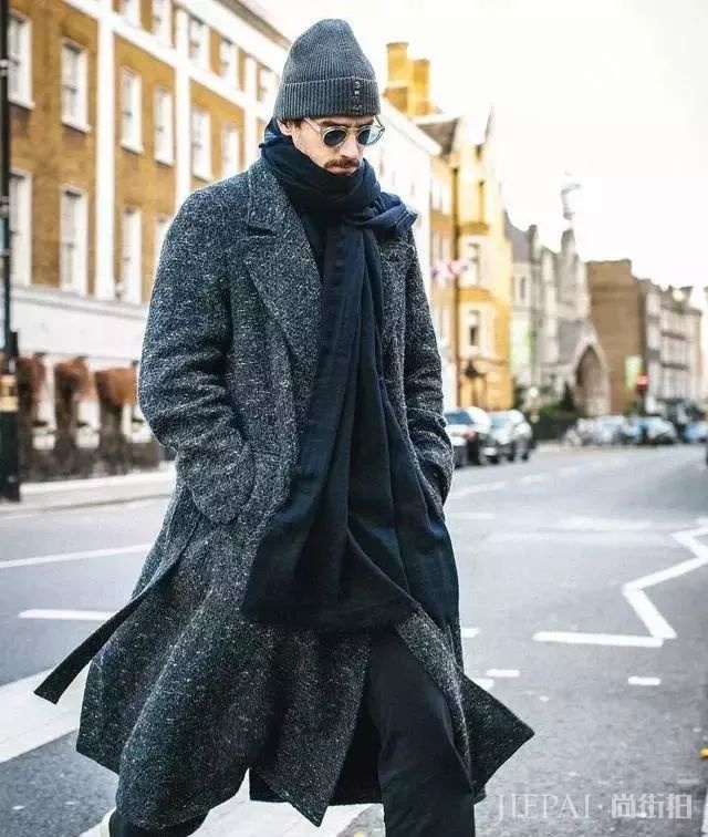 大衣穿的好,妹子随便撩!