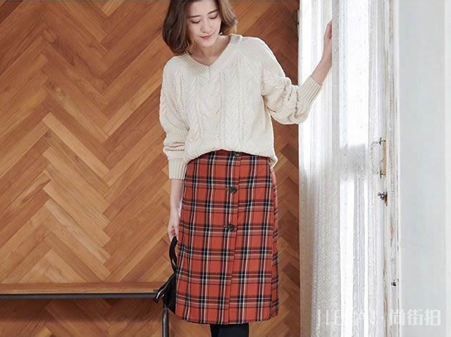森女系秋冬穿搭，感受如春日的气息