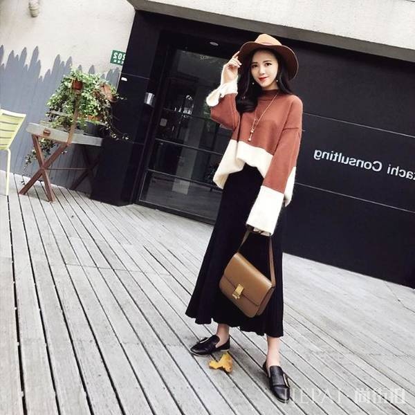冬季嫌弃羽绒服臃肿?看看这几款毛衣外套搭配,优雅美丽不冻人