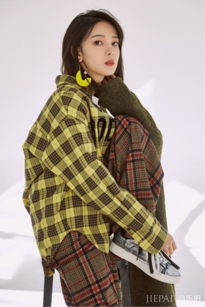 酷GIRL的秋冬时尚不羁又撩人,不知道怎么穿,学陈瑶就对了