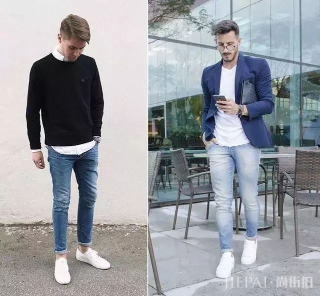 这5种裤款搭小白鞋，准没错！