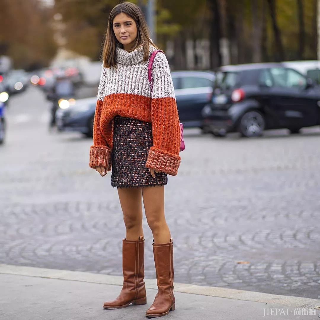 高领毛衣,外穿内搭皆相宜