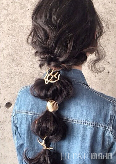 满大街都是半丸子头，我决定美的跟你不一样