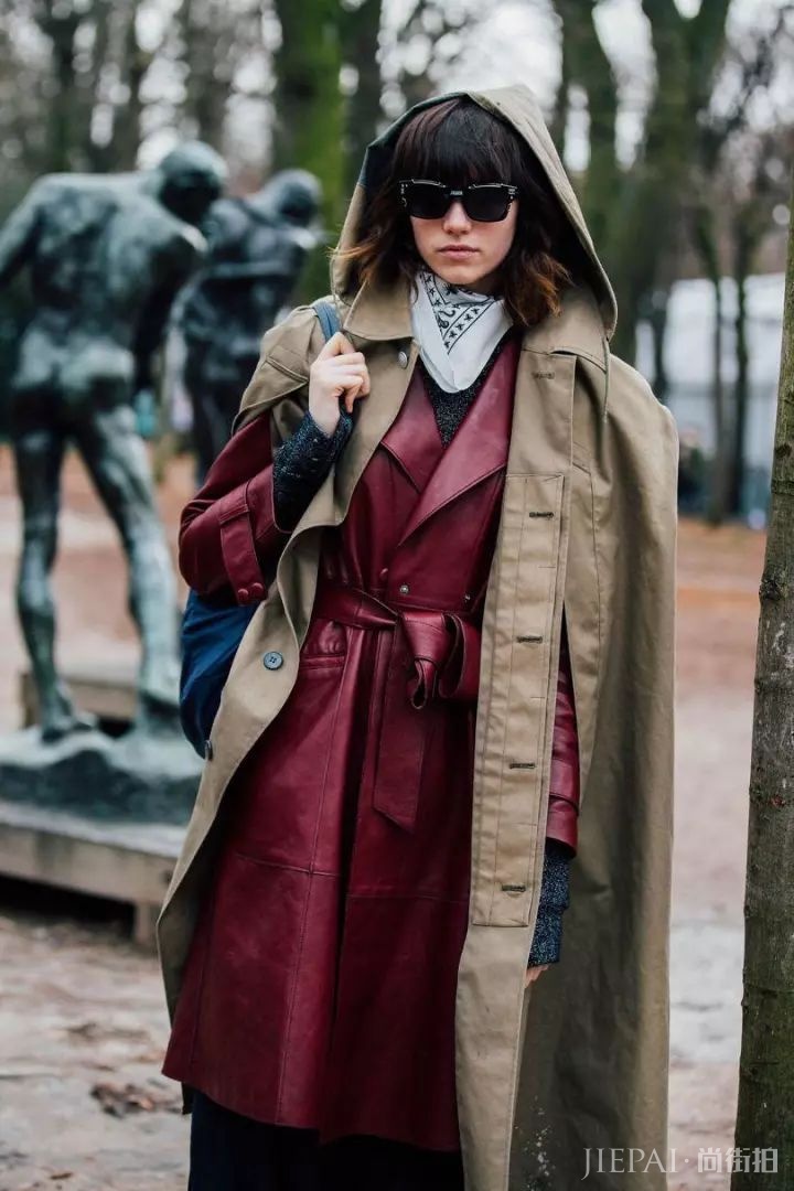 冬季红色色,酒红色,穿对真的好看爆了!!