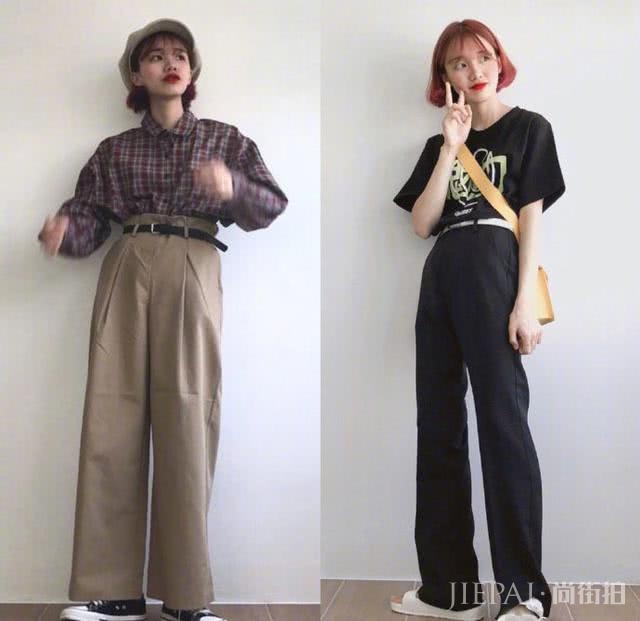 软妹子学院风穿搭,牛仔外套搭连衣裙优雅时髦,让你秋冬美个够