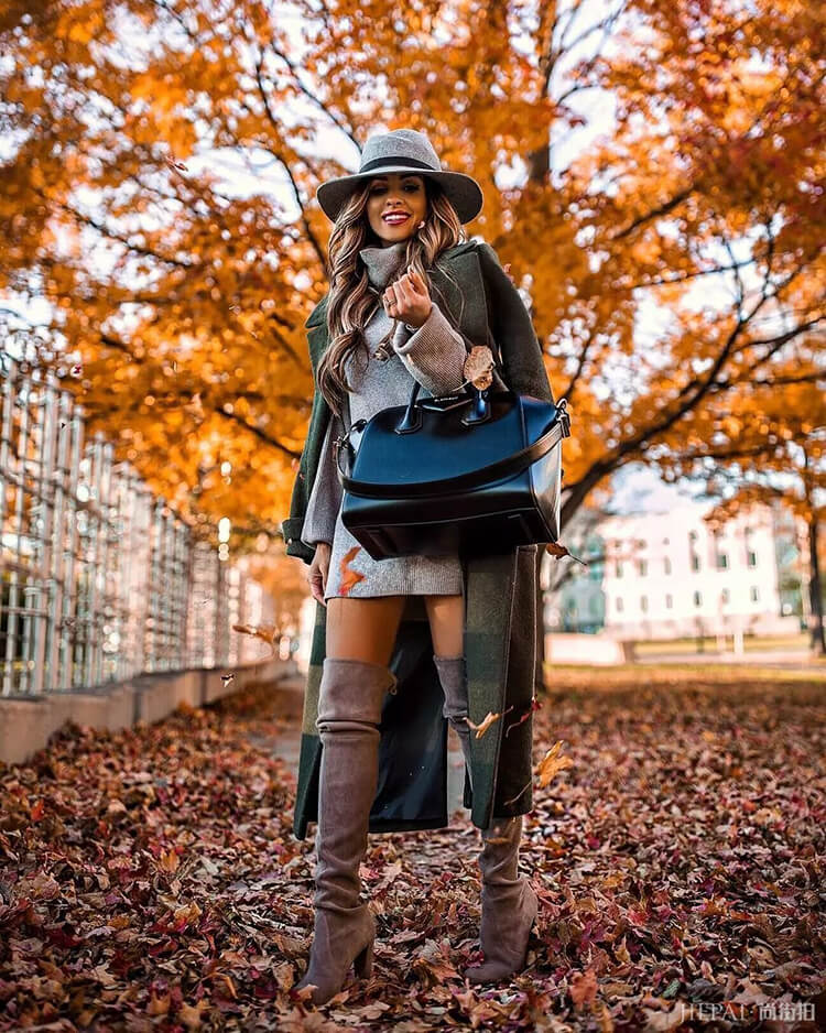 大衣，你的轮廓最能夺人眼球