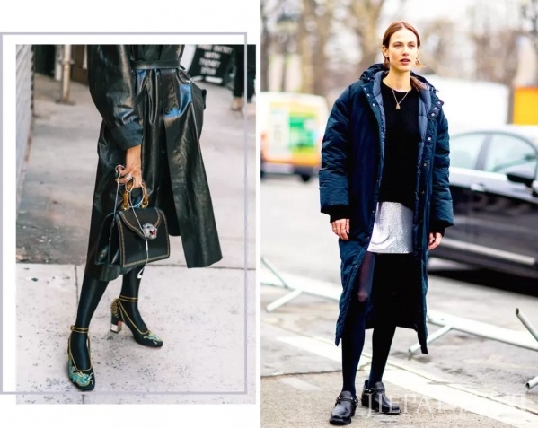 寒风刺骨的冬天怎么穿裙子好看!